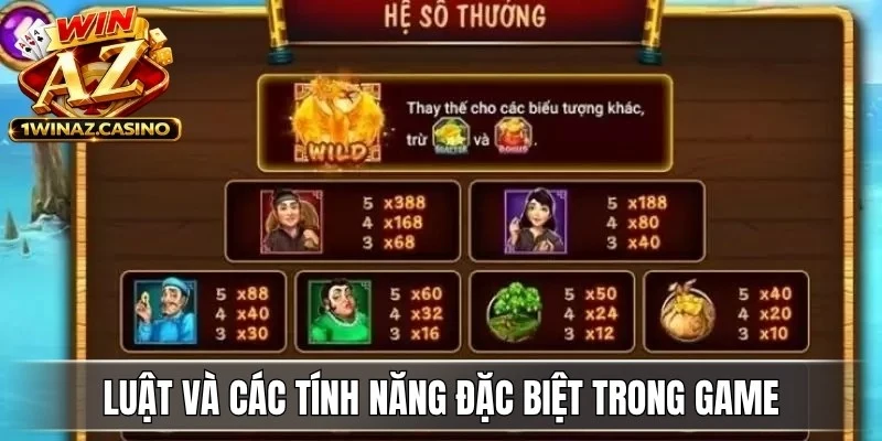 Luật và các tính năng đặc biệt trong game Ăn Khế Trả Vàng