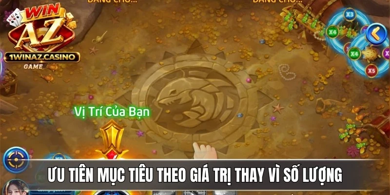 Ưu tiên mục tiêu theo giá trị thay vì số lượng 